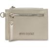 image:imageSteve Madden Womens Steve Madden Dominic Clear Pouch With Card Case Gift SetSilver