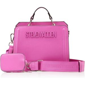 image:imageSteve Madden Womens Steve Madden Bevelyn Convertible Crossbody BagHyper Pink