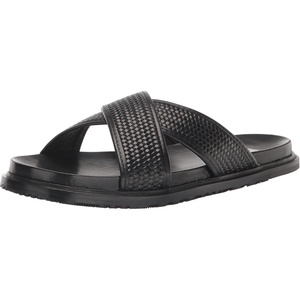image:imageSteve Madden Mens Dellta Slide SandalBlack Leat