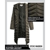 image:imageMadden Girl Womens Maxi Puffer Winter Coats  Long Quilted Jackets for Women Weather Resistant Puffer Parka Hooded JacketOlive