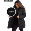 image:imageSteve Madden Womens Long Puffer Coat  Heavyweight Insulated Fall Winter Jackets for Women Windproof Long Length Bubble ParkaBlack