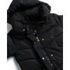 image:imageSteve Madden Womens Long Puffer Coat  Heavyweight Insulated Fall Winter Jackets for Women Windproof Long Length Bubble ParkaBlack