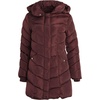 image:imageSteve Madden Womens Long Puffer Coat  Heavyweight Insulated Fall Winter Jackets for Women Windproof Long Length Bubble ParkaMerlot