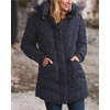 image:imageSteve Madden Womens Long Puffer Coat  Heavyweight Insulated Fall Winter Jackets for Women Windproof Long Length Bubble ParkaNavy