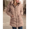 image:imageSteve Madden Womens Long Puffer Coat  Heavyweight Insulated Fall Winter Jackets for Women Windproof Long Length Bubble ParkaTan
