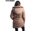image:imageSteve Madden Womens Long Puffer Coat  Heavyweight Insulated Fall Winter Jackets for Women Windproof Long Length Bubble ParkaTan