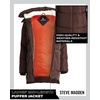 image:imageSteve Madden Womens Winter Coats  Midlength Parka Jackets for Women Insulated Quilted Puffer Jacket Womens Faux Sherpa HoodBrown