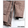 image:imageSteve Madden Womens Winter Coats  Midlength Parka Jackets for Women Insulated Quilted Puffer Jacket Womens Faux Sherpa HoodSand