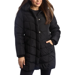 image:imageSteve Madden Womens Long Puffer Coat  Heavyweight Insulated Fall Winter Jackets for Women Windproof Long Length Bubble ParkaBlack