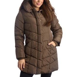 image:imageSteve Madden Womens Long Puffer Coat  Heavyweight Insulated Fall Winter Jackets for Women Windproof Long Length Bubble ParkaGreen