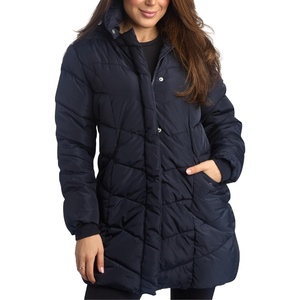 image:imageSteve Madden Womens Long Puffer Coat  Heavyweight Insulated Fall Winter Jackets for Women Windproof Long Length Bubble ParkaNavy