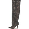 image:imageSteve Madden Womens Bellamie Knee High Boot Wide Calf Brown Distressed 85
