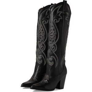 image:imageSteve Madden Womens Lasso Western BootBlack Leather