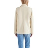 image:imageSteve Madden Womens Faux Leather Boyfriend BlazerBone