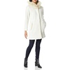 image:imageBB Dakota Juniors Brushed Ribbed Coat with Faux Fur Trim Hood