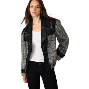 image:imageSteve Madden Womens Mercedes CoatBlack Multi
