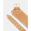 image:imageSteve Madden Womens Brown Studded Low Slung Pant BeltBrown