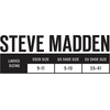 image:imageSteve Madden 5 Pack Micro Heart Embroidered Rib Lettuce Anklet Socks Ivory Womens Size 911