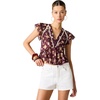 image:imageSteve Madden Womens Leyla Top in Cotton Voile PrinPort