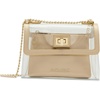 image:imageSteve Madden SCOOP Clear Convertible Bag with PouchChampagne