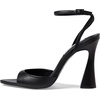 image:imageSteve Madden Womens Beki Heeled Sandal  Party SandalsBlack Leather