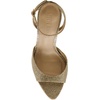 image:imageSteve Madden Womens Beki Heeled Sandal  Party SandalsGold Fabric