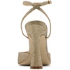 image:imageSteve Madden Womens Beki Heeled Sandal  Party SandalsGold Fabric