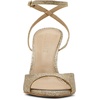image:imageSteve Madden Womens Beki Heeled Sandal  Party SandalsGold Fabric