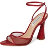 image:imageSteve Madden Womens Beki Heeled Sandal  Party SandalsRed