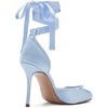 image:imageSteve Madden Womens Larina Pump  Party ShoesBlue Satin