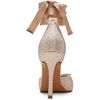 image:imageSteve Madden Womens Larina Pump  Party ShoesChampagne Rhinestone