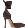 image:imageSteve Madden Womens Larina Pump  Party ShoesDark Brown Satin