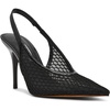 Black Mesh Crochet