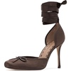 image:imageSteve Madden Womens Larina Pump  Party ShoesDark Brown Satin