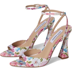 image:imageSteve Madden Womens Beki Heeled Sandal  Party SandalsFloral Multi