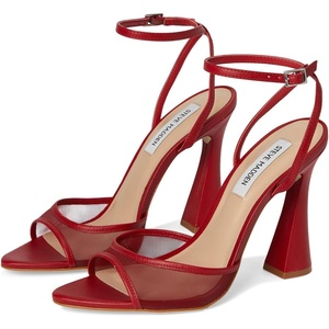 image:imageSteve Madden Womens Beki Heeled Sandal  Party SandalsRed