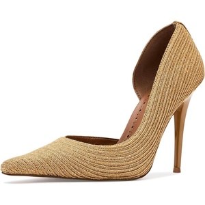 image:imageSteve Madden Womens Elegant Pump  Party ShoesNatural Raffia
