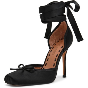 image:imageSteve Madden Womens Larina Pump  Party ShoesBlack Satin
