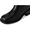 image:imageSteve Madden Womens Riggs Knee High Boot  Casual BootsBlack Leather