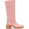 image:imageSteve Madden Womens Riggs Knee High Boot  Casual BootsPink Leather