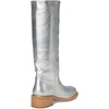 image:imageSteve Madden Womens Riggs Knee High Boot  Casual BootsSilver Leather