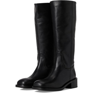 image:imageSteve Madden Womens Riggs Knee High Boot  Casual BootsBlack Leather